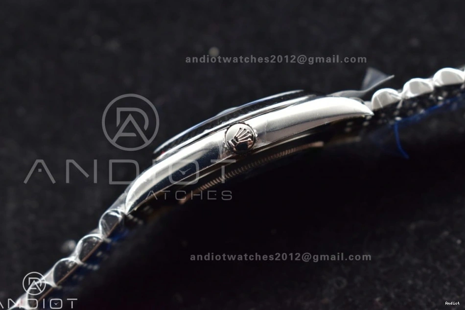 Best 1:1 Dial Bracelet Fluted on DateJust Steel VS3235 Jubilee 41 Edition 904L VSF 126334 Green Textured Bezel 0412